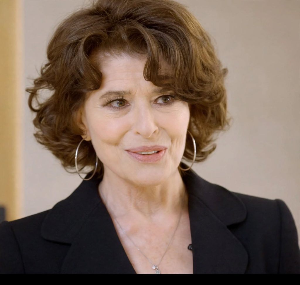 Fanny Ardant, actrice, réalisatrice, scénariste et metteuse en scène française