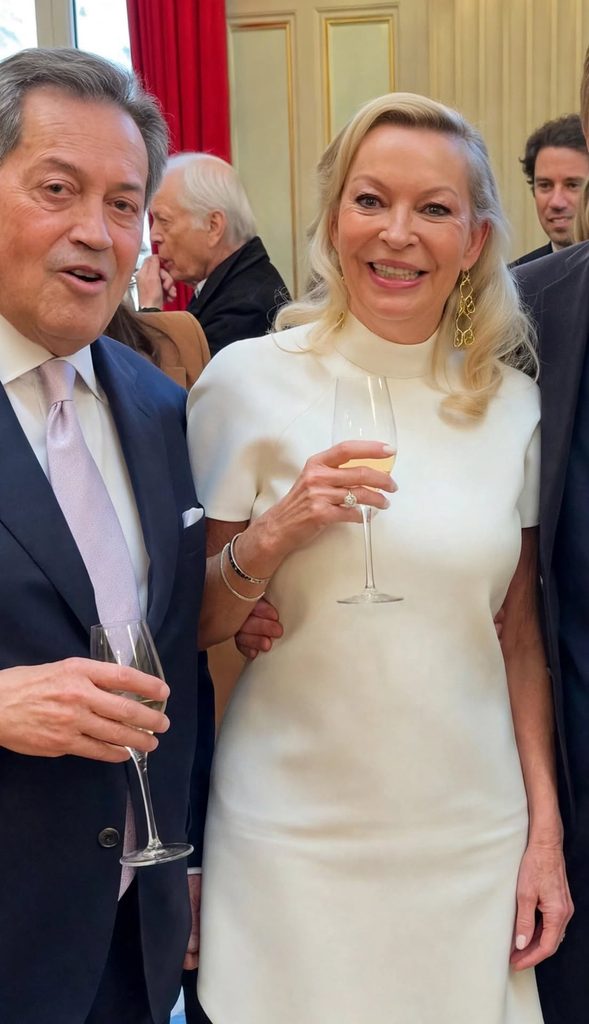 Georges Fenech et Amélie Leperre-Dimeglio à leur mariage