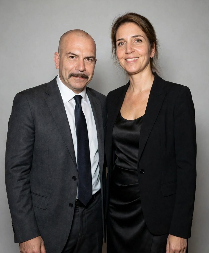Philippe Torreton et Elsa Boublil, parents de Simon Boublil